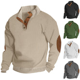 Men's Casual Fleece Pullovers Hoodies Long Sleeve Sweaters