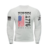 1776 USA FLAG GRAPHIC LONG SLEEVE T-SHIRT