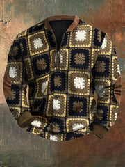 Men'S Casual Printed Sweatshirt