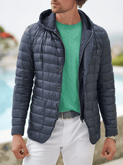 Men's Vintage Pleated Cotton Casual Jacket