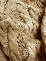 Men's Retro Simple Casual Color Block Stand Collar Sweater