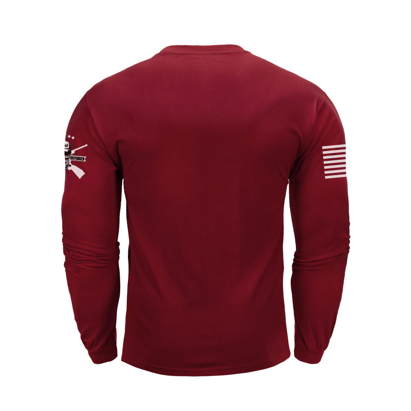 1776 USA FLAG GRAPHIC LONG SLEEVE T-SHIRT