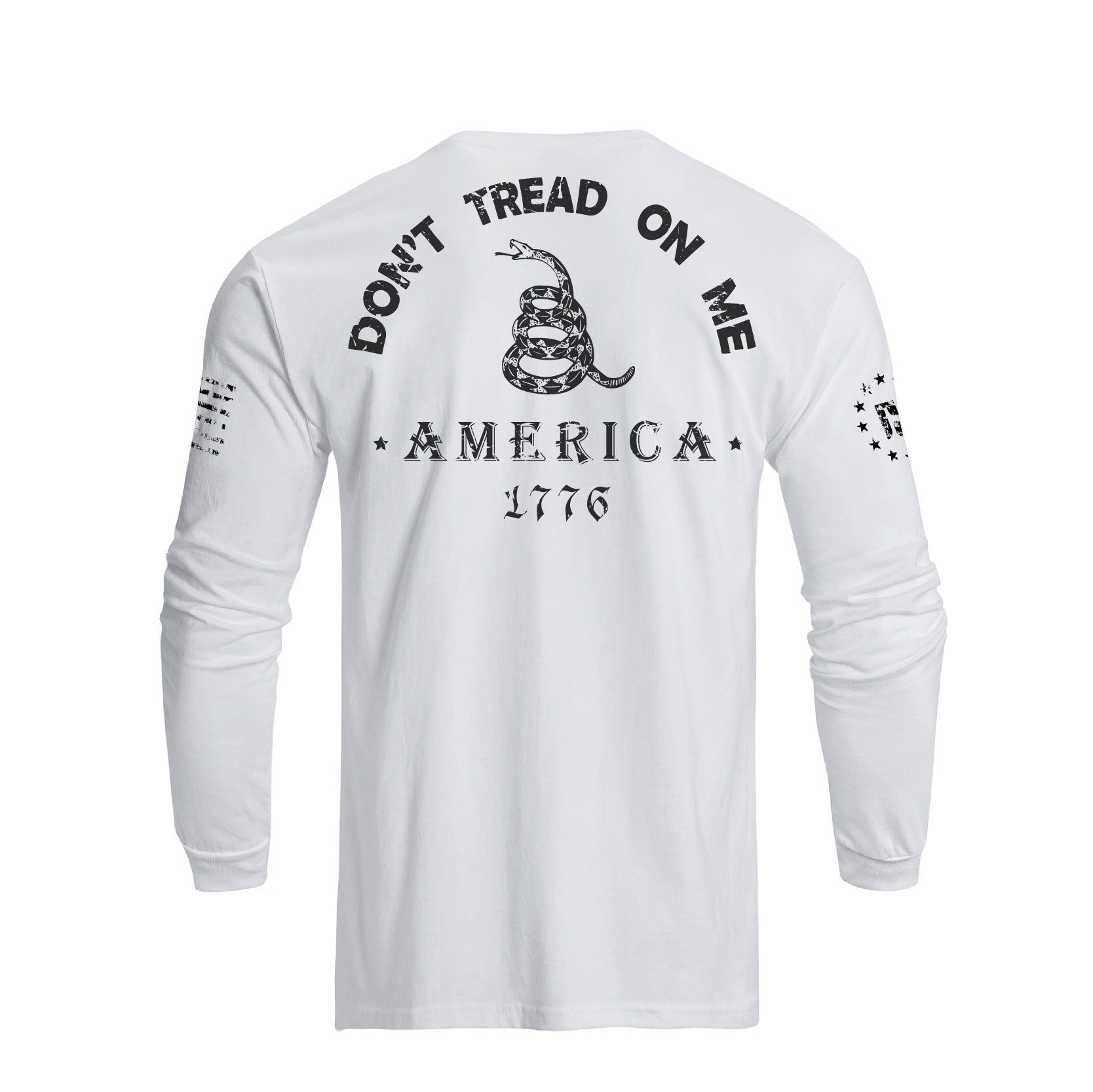 DON'T TREAD ON ME GRAPHIC LONG SLEEVE T-SHIRT