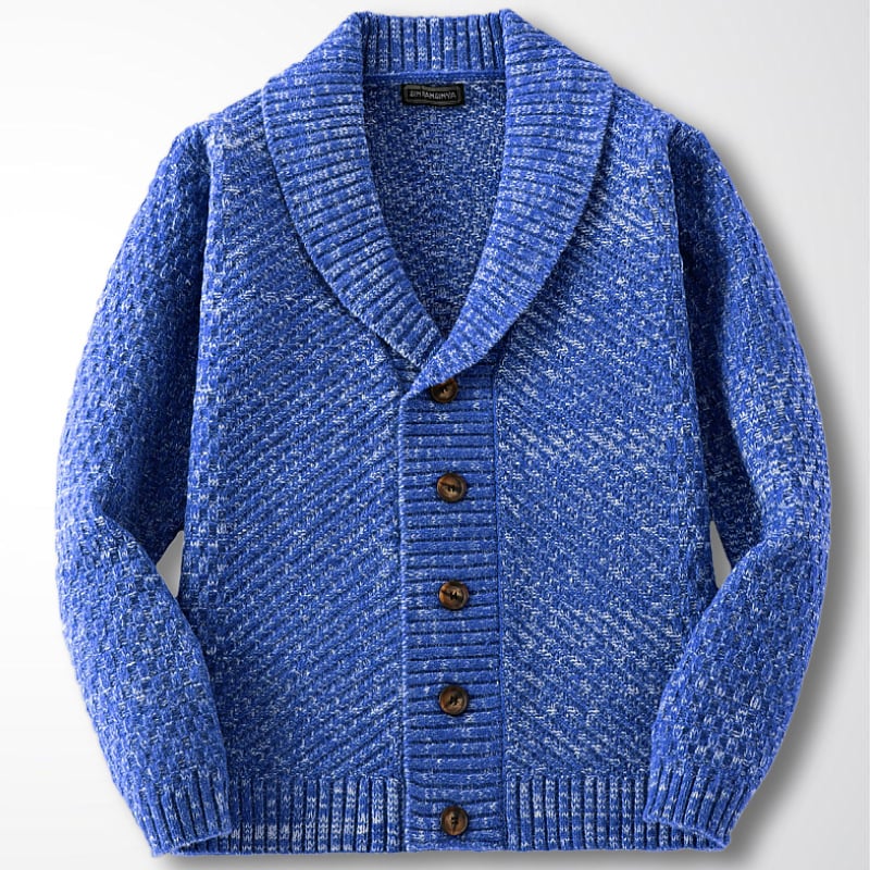 Men's Solid Color Casual Sweater Coat