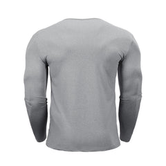 ESSENTIALS LONG SLEEVE HENLEY SHIRT