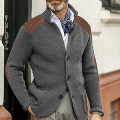 Men's Solid Color Casual Sweater Coat