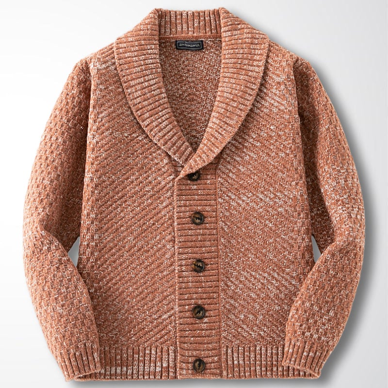 Men's Solid Color Casual Sweater Coat