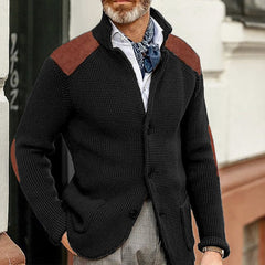 Men's Solid Color Casual Sweater Coat