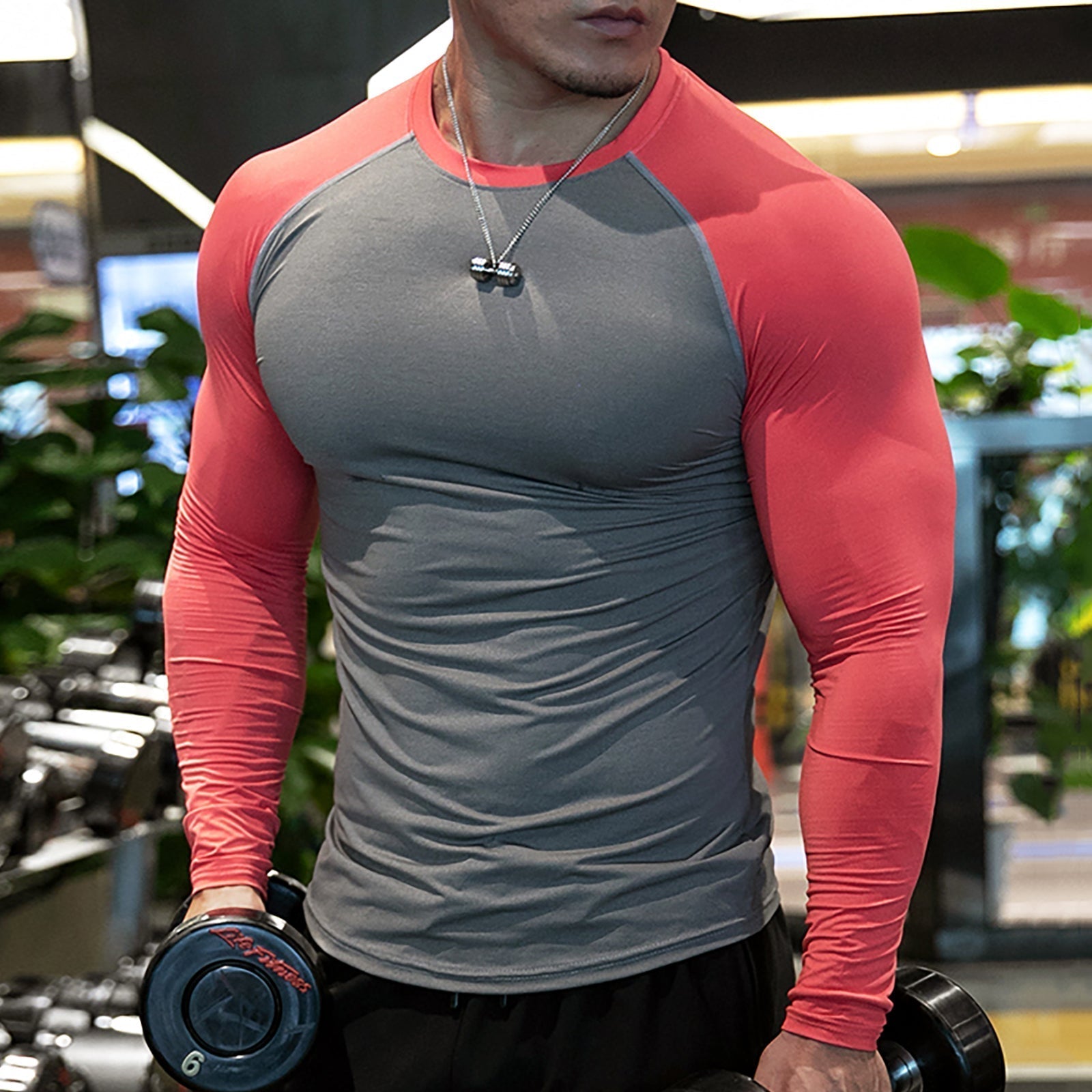 QUICK DRY MOISTURE WICKING RAGLAN LONG SLEEVE T-SHIRT