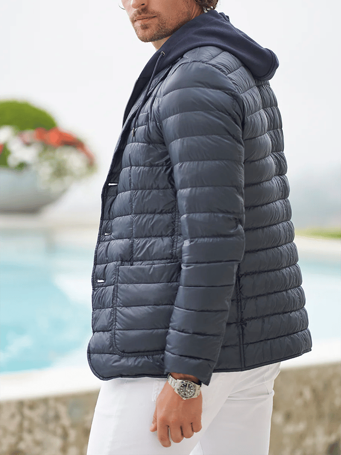 Men's Vintage Pleated Cotton Casual Jacket